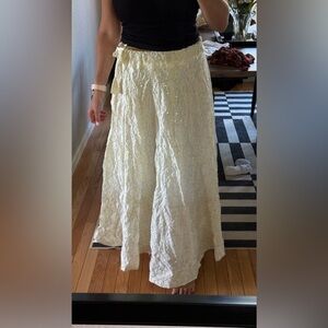 Elegant Cream Lehenga